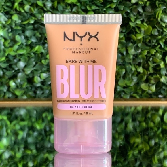 NYX SOFT BEIGE 06 Blur Foundation | NEW | Bare With Me 6 - Picture 1 of 11